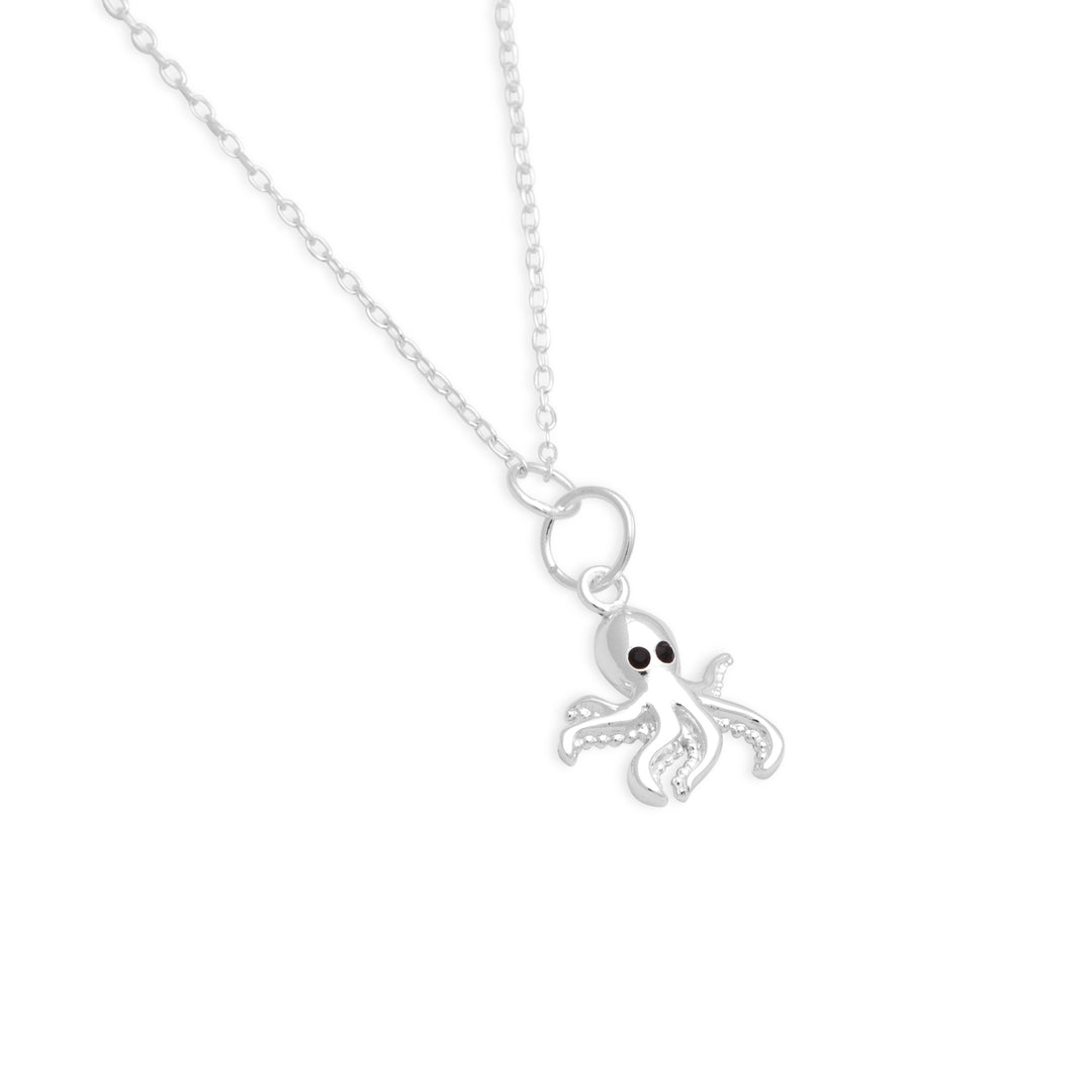 Octopus Silver Anklet