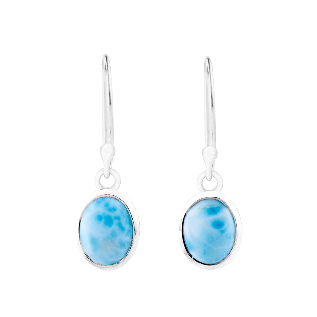 Larimar Drop Earrings (B209E01)