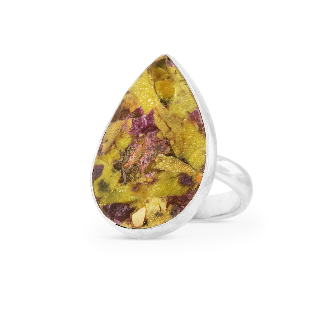 Atlantisite Teardrop Ring (B411R02)