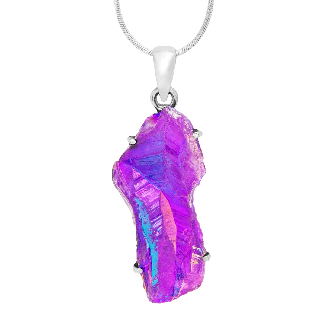 Titanium Druzy Pendant (B428P01)
