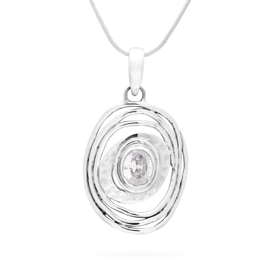 Bali Cubic Zirconia Pendant (B534P01)