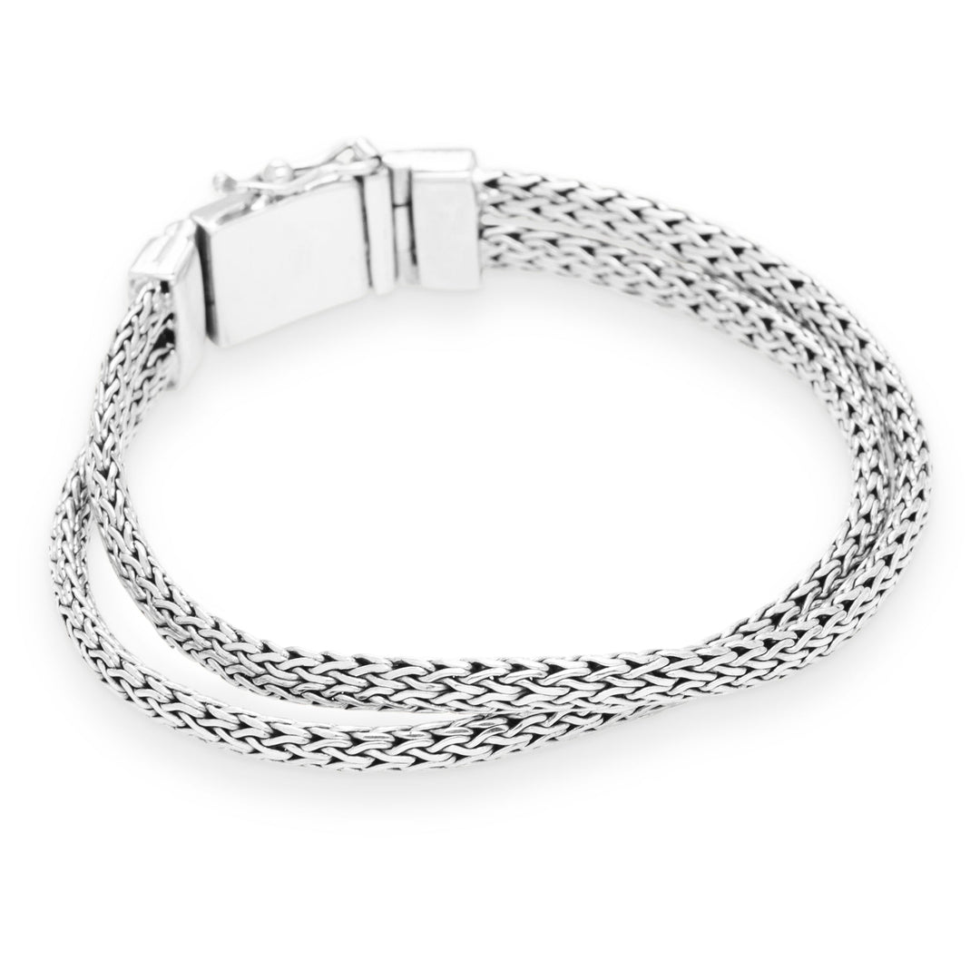 Silver Artisan Balinese Bracelet
