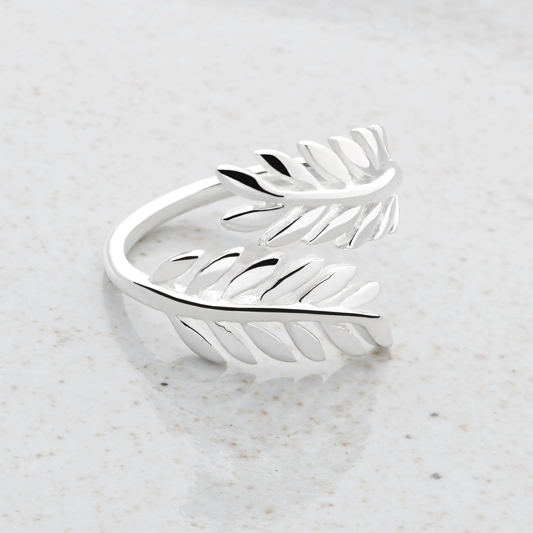Olive Branch Friendship Ring