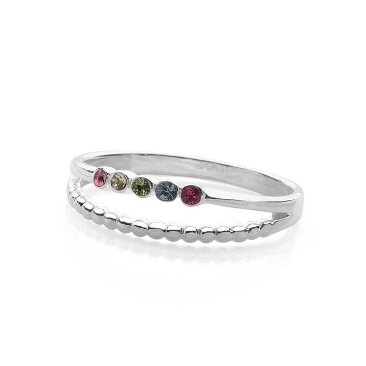 Northern Lights Silver Ring