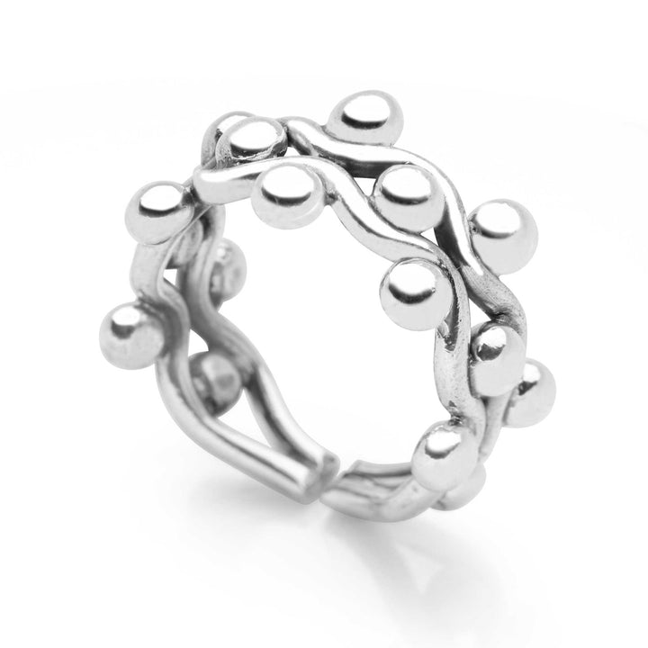 Mandalay Silver Ring