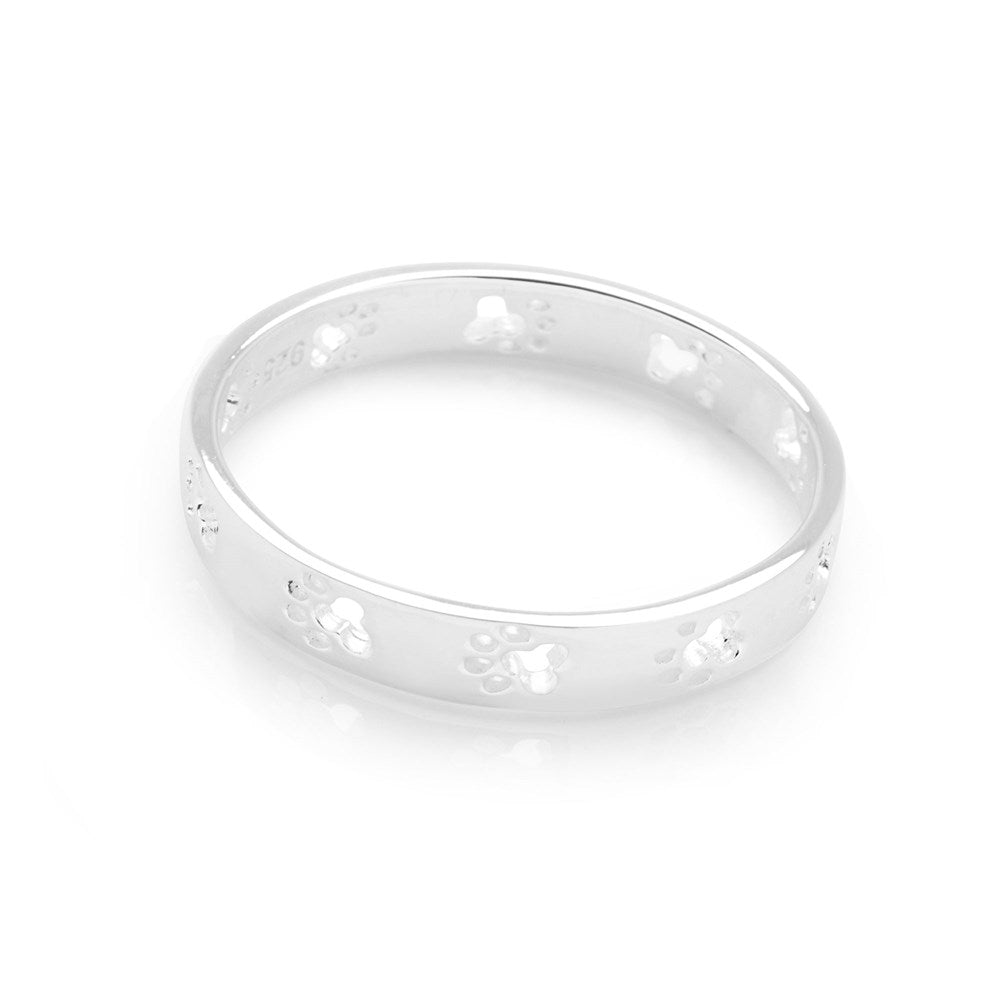 Pretty Paws Silver Ring