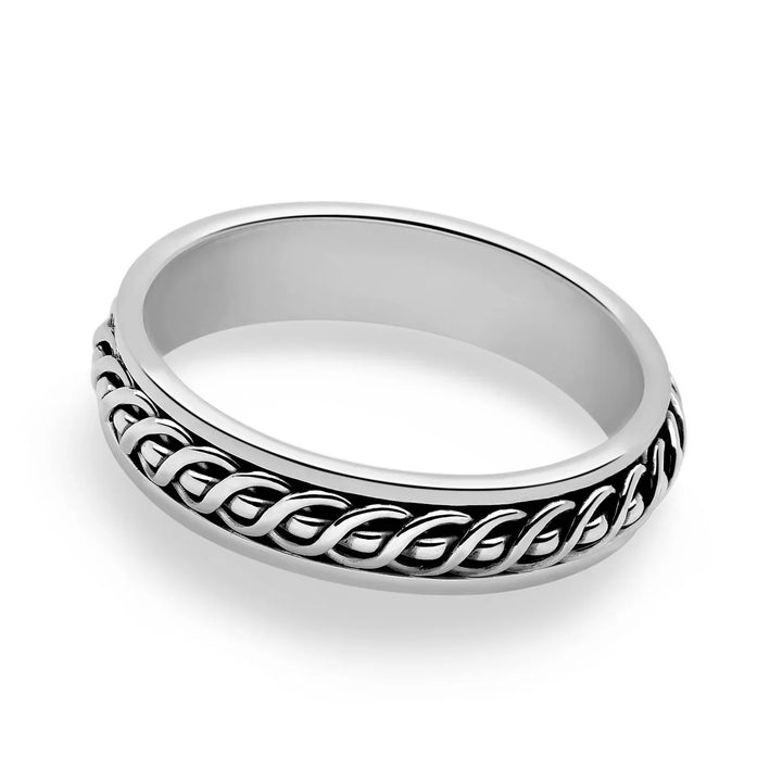 Safi Texture Spin Ring