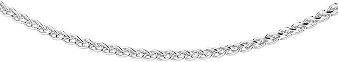 Silver Spiga Chain 1.65mm