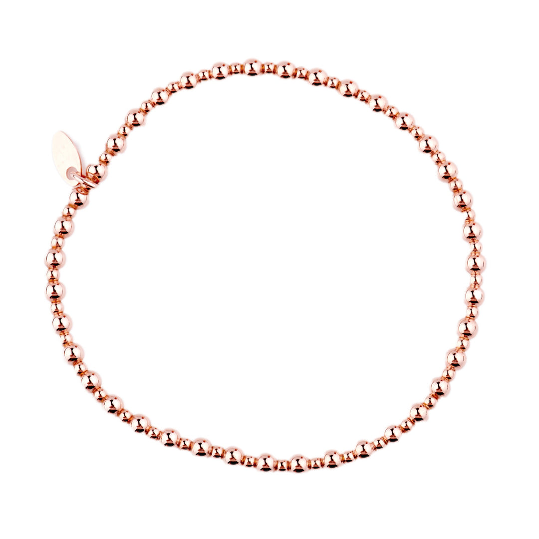 Rose Gold Stacking Bracelet (BRC13681)