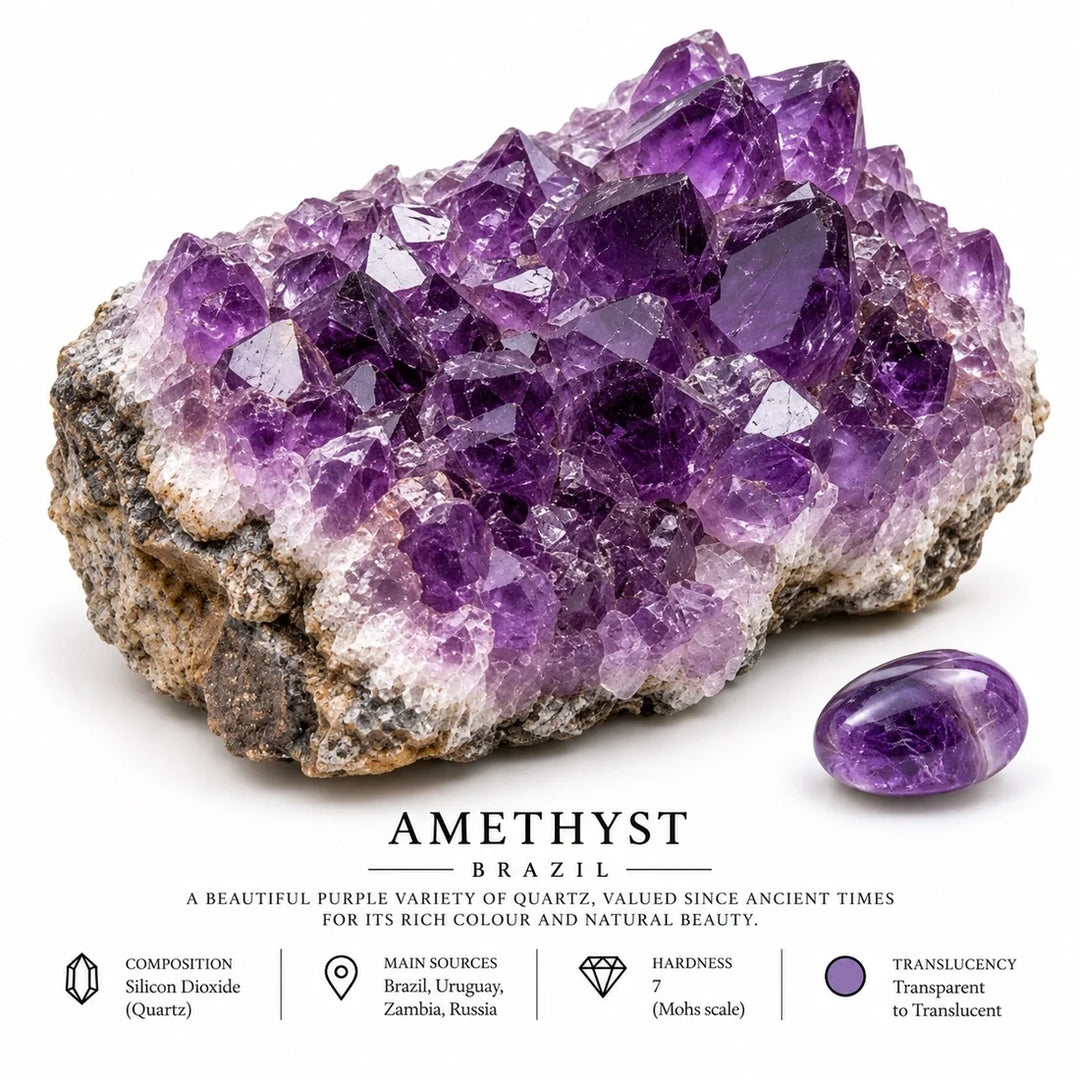 Bodhi Bead Amethyst Bracelet