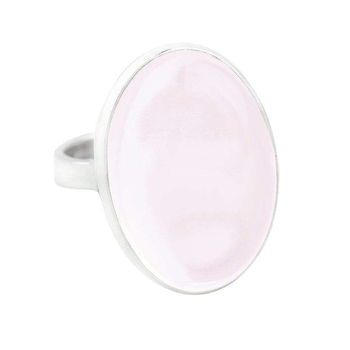 Ice Rose Quartz Ring (B107R02)