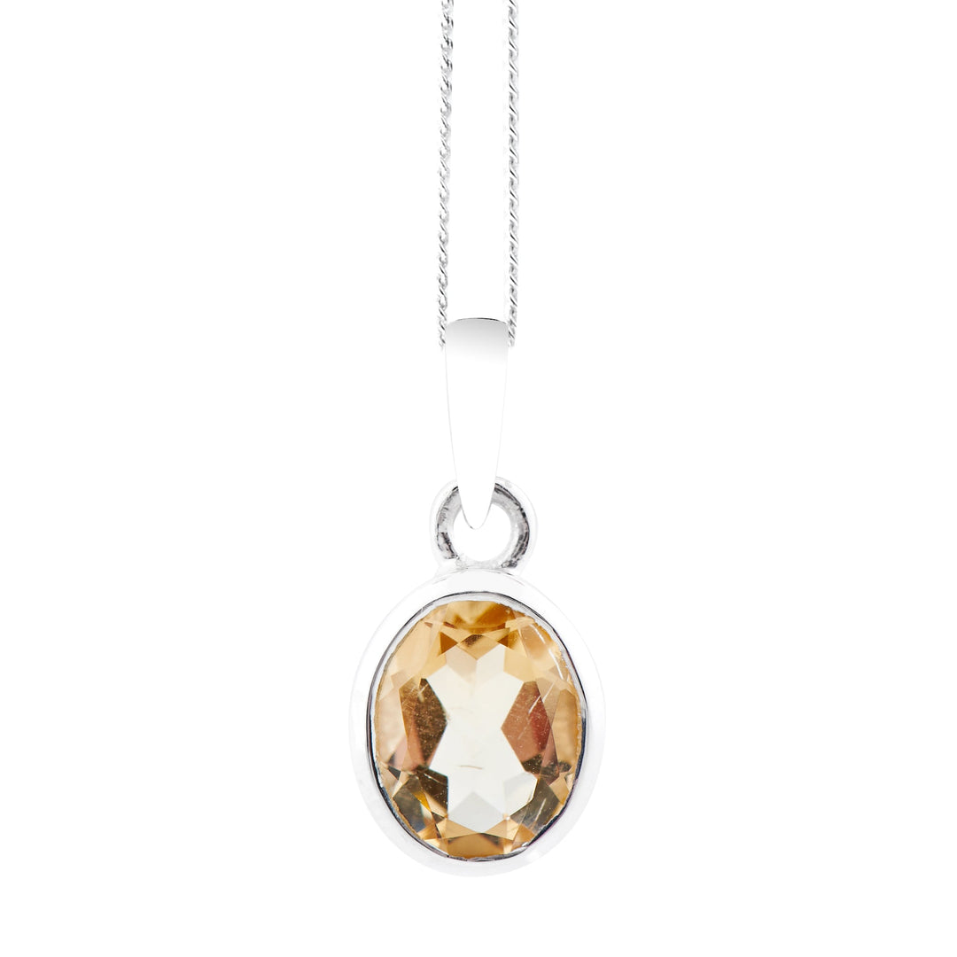 Citrine Pendant (B205P01)