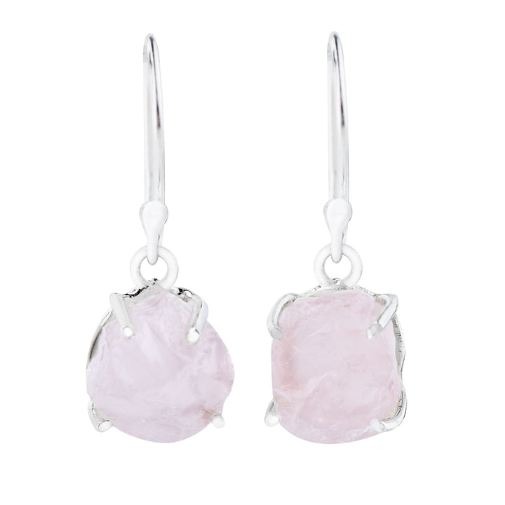 Rose Quartz Earrings (B219E01)