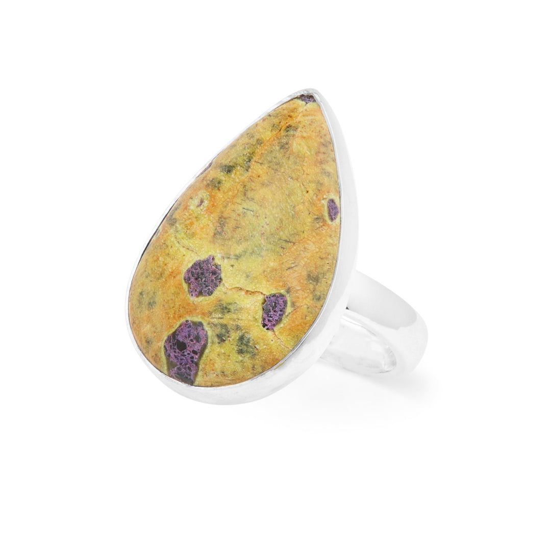 Atlantisite Teardrop Ring (B328R03)