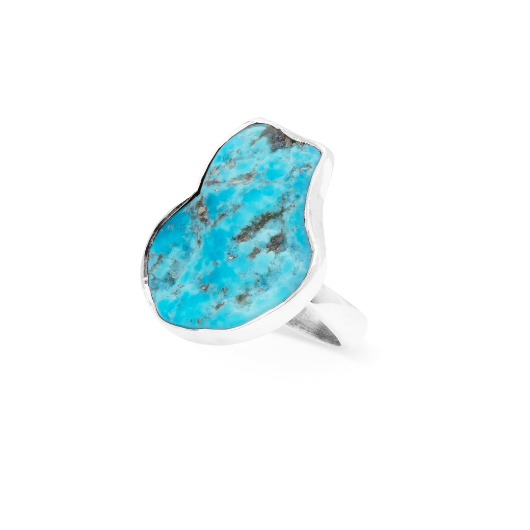 Rough Arizona Turquoise Ring (B332R01)