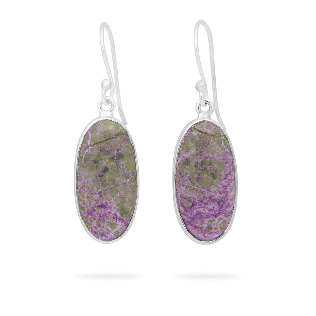 Purpurite Drop Earrings (B334E01)