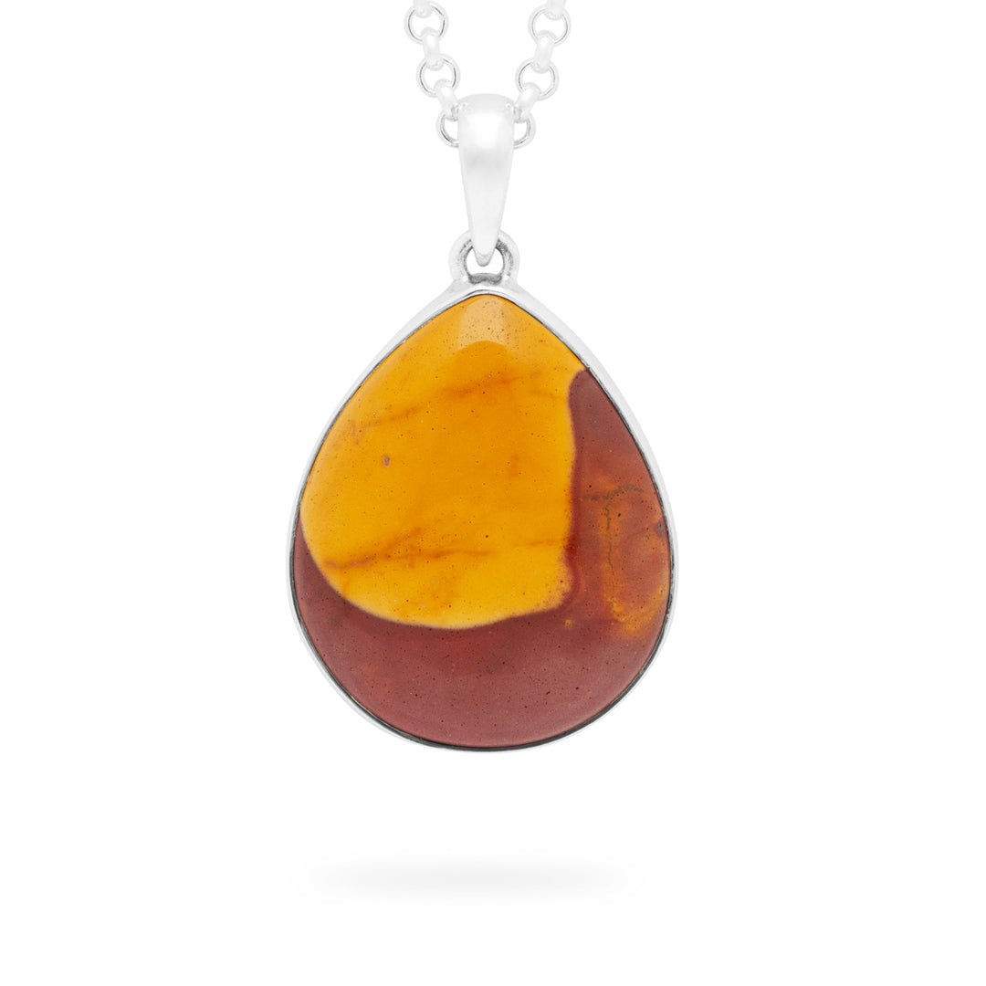 Mookaite Teardrop Pendant (B337P02)