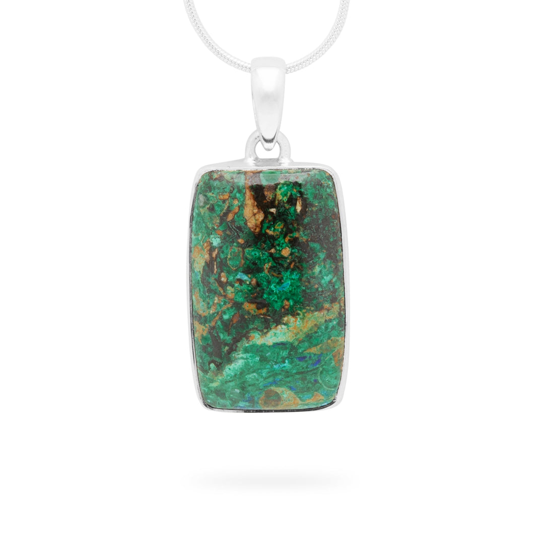 Azurite Malachite Pendant (B339P03)