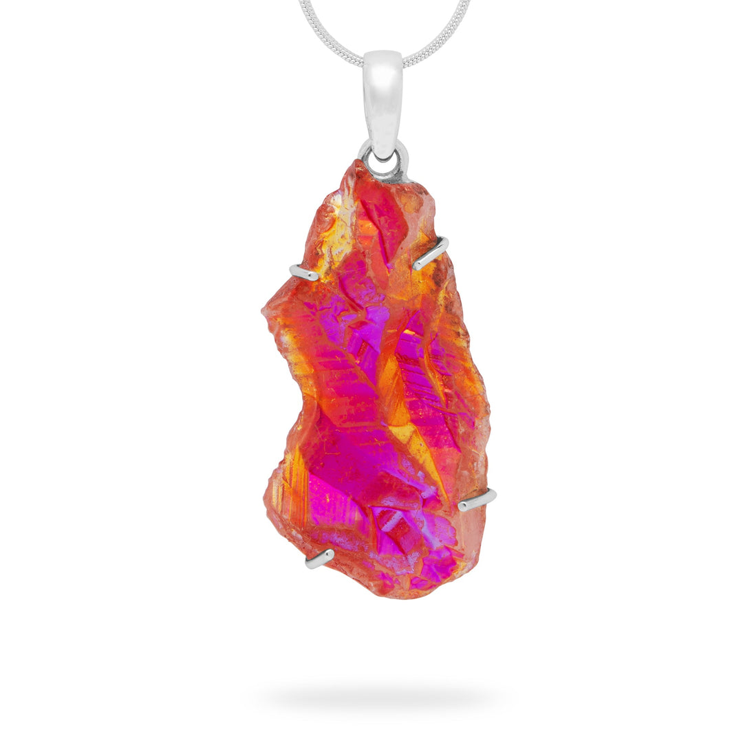 Titanium Druzy Pendant (B352P07)