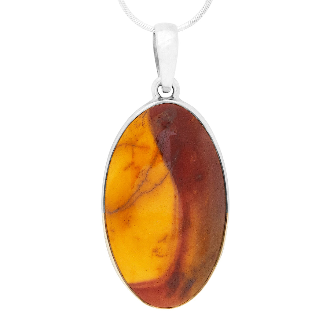 Mookaite Oval Pendant (B414P01)