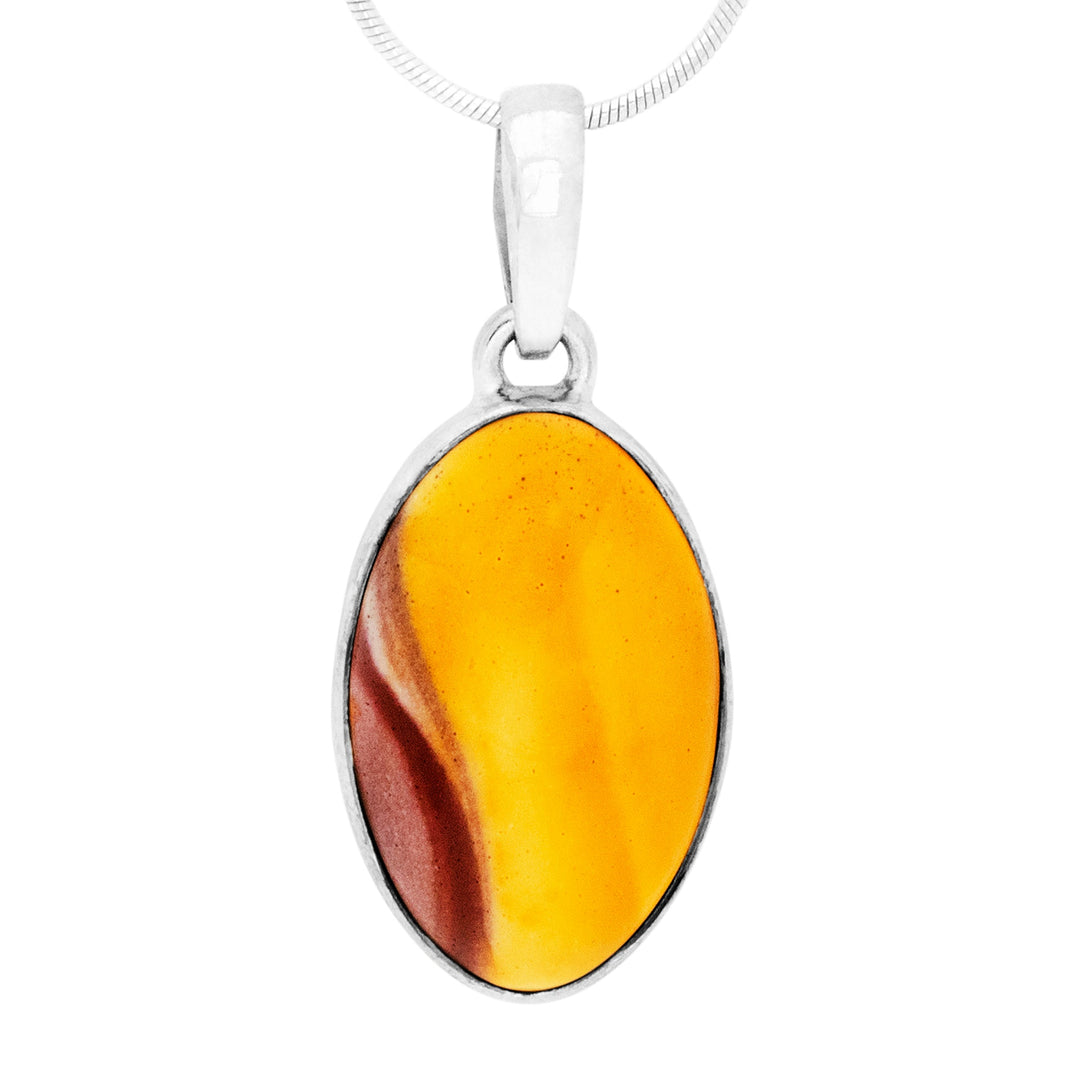 Mookaite Oval Pendant (B414P021)