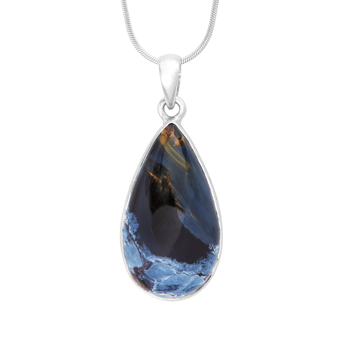 Pietersite Teardrop Pendant (B415P03)