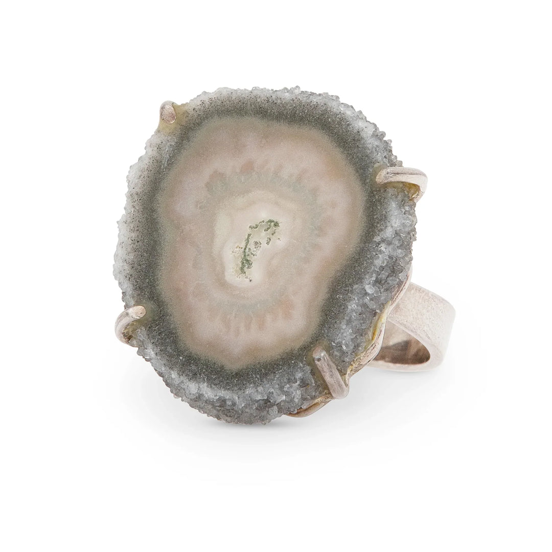 Druzy Stalactite Ring (B434R01)