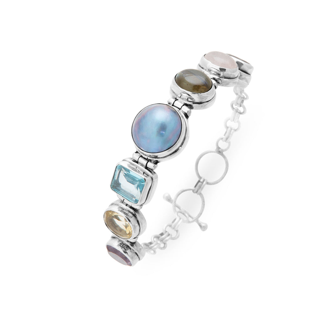 Multi-Stone Bracelet (B508BRC01)