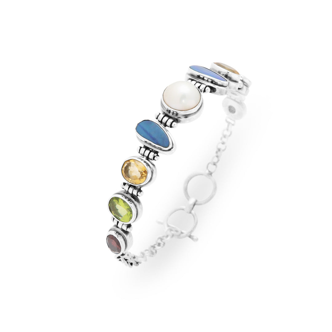 Multi-Stone Bracelet (B513BRC01)