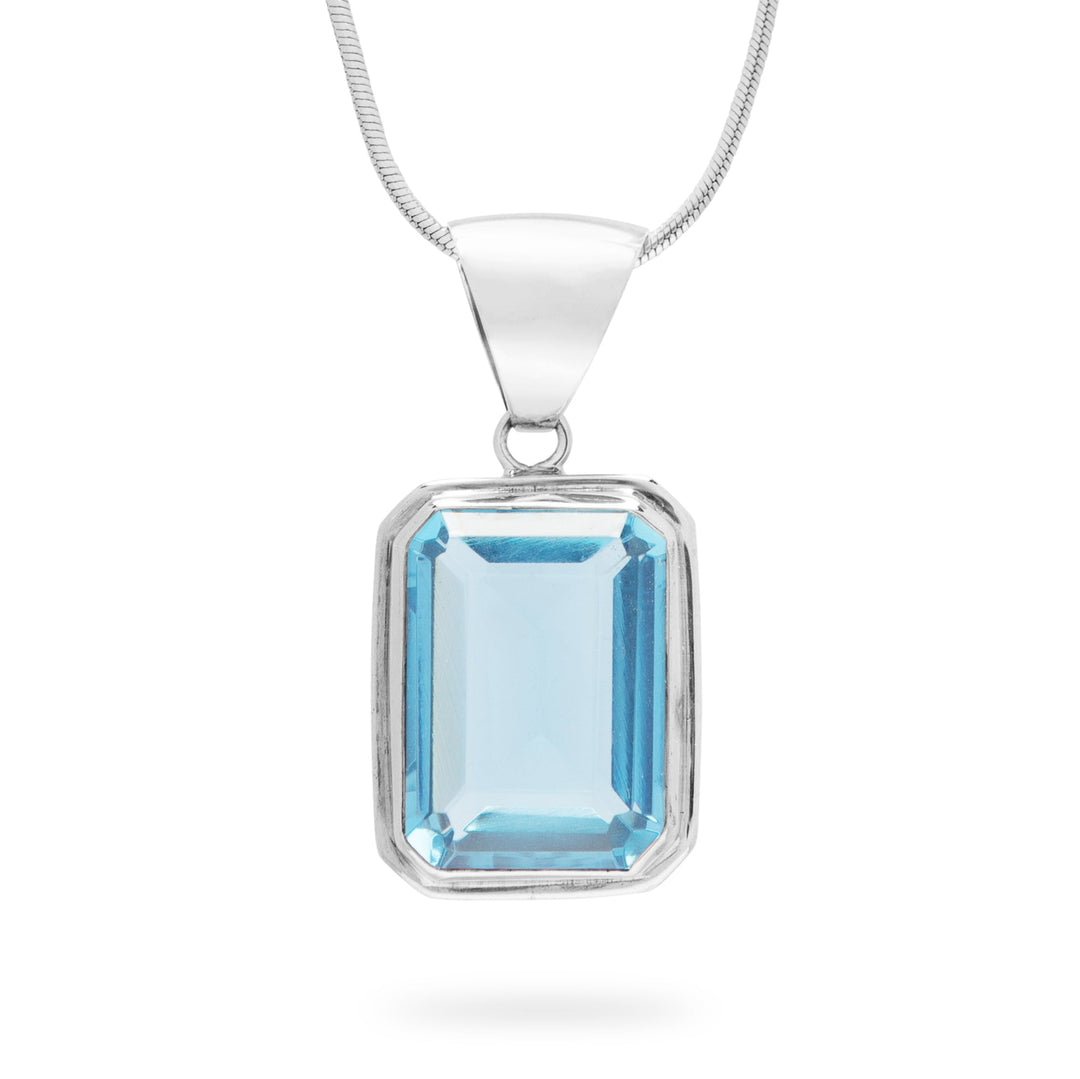 Bali Blue Topaz Pendant (B530P01)