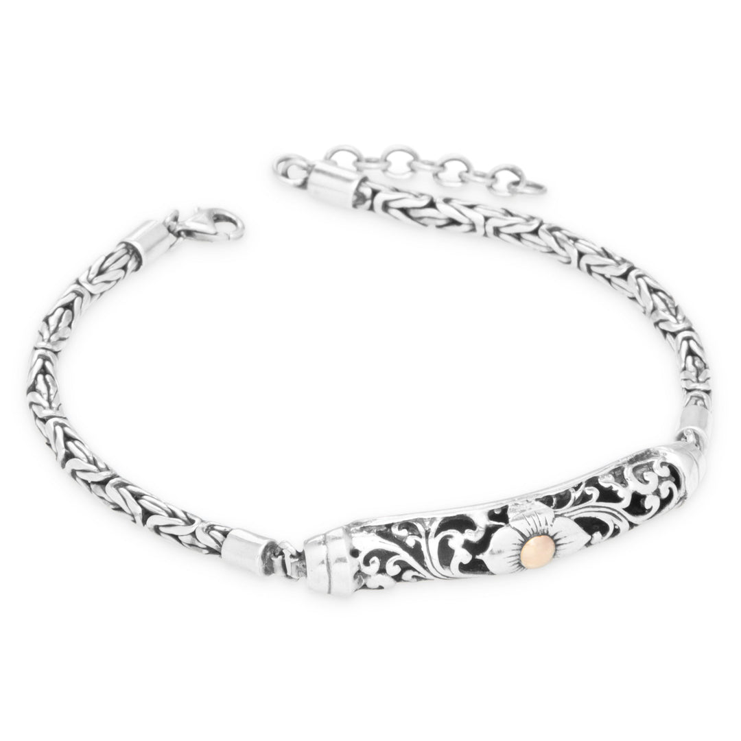 Bali Byzantine Flower Bracelet (B678BRC01)