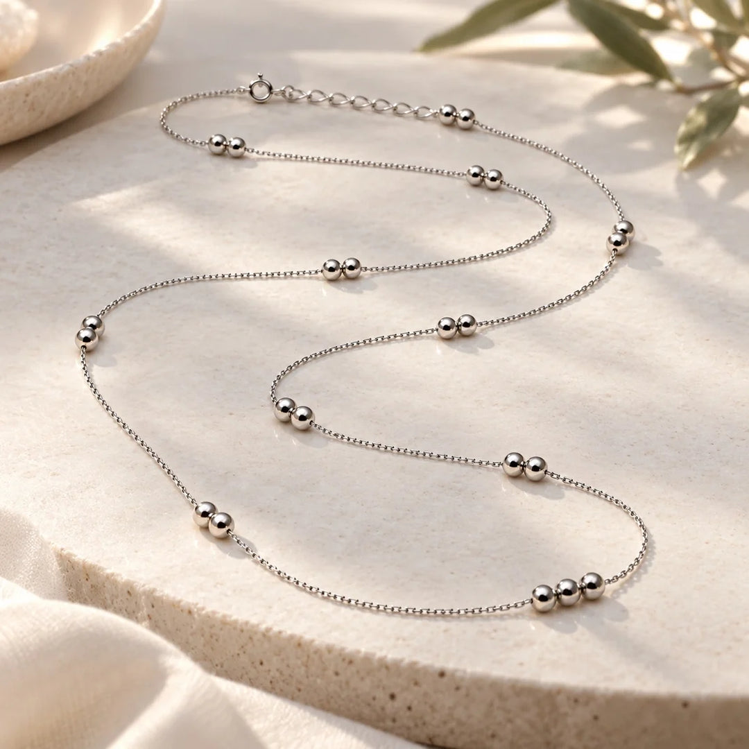 Sophia Silver Necklace