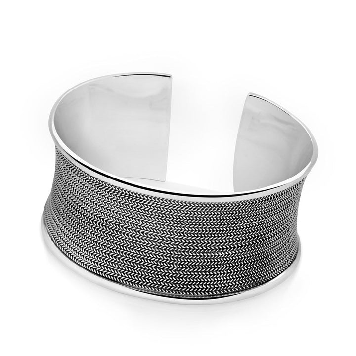 Amulet Silver Bangle (BGL1051)