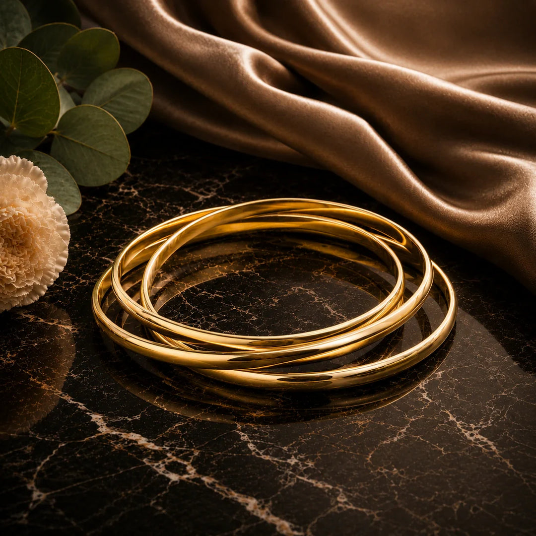 Gold Russian Wedding Bangle