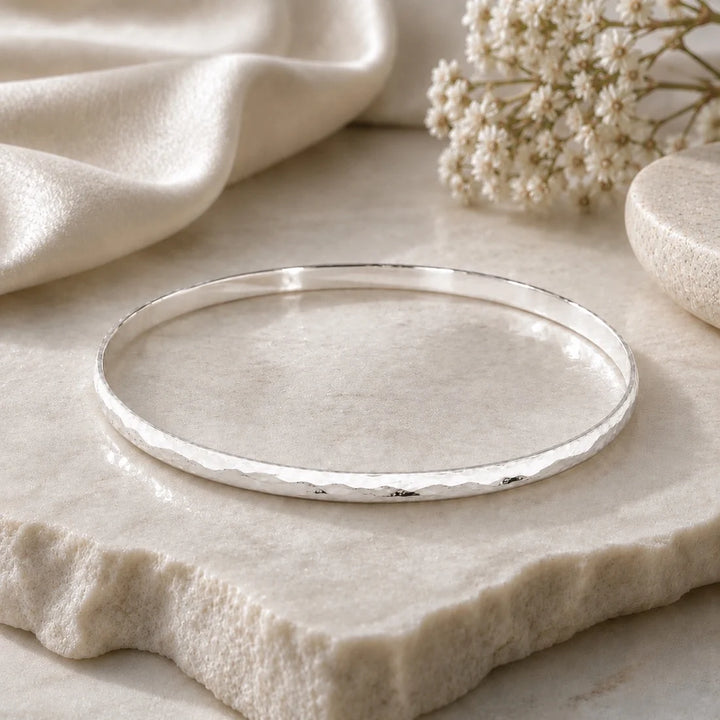 Madison Silver Bangle
