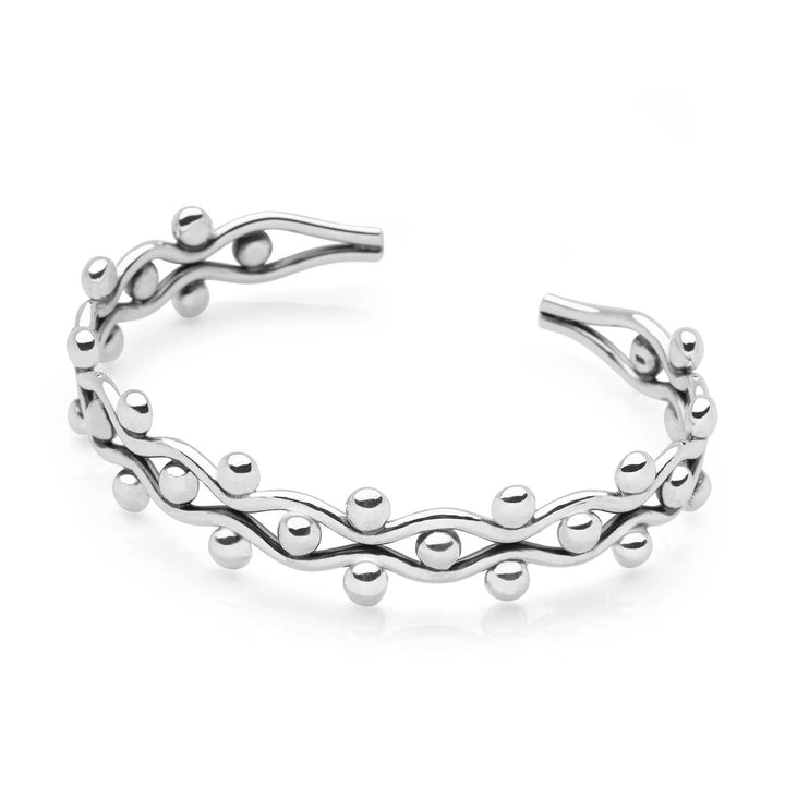 Mandalay Silver Bangle (BGL8191)