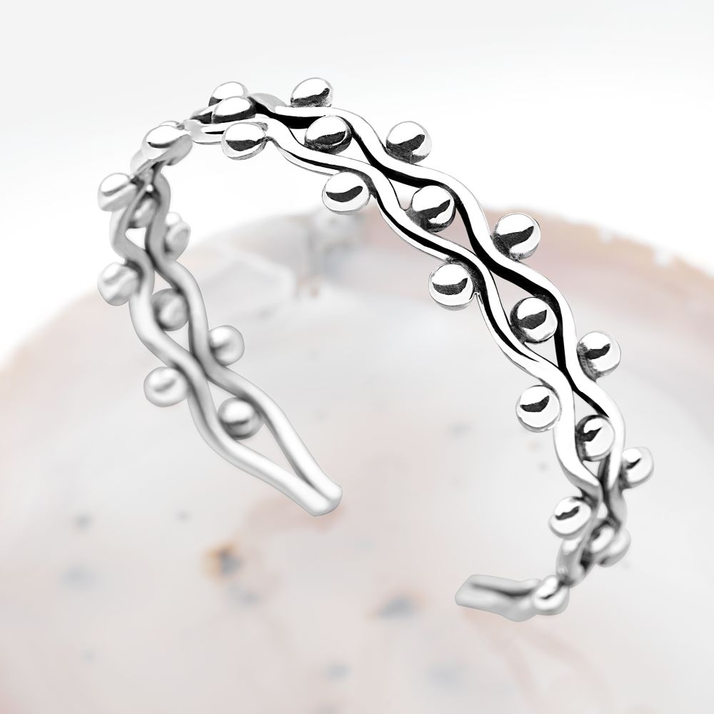 Mandalay Silver Bangle (BGL8191)