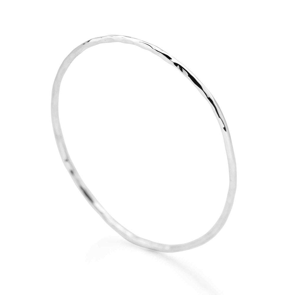 Shimmer Silver Bangle (BGL8291)