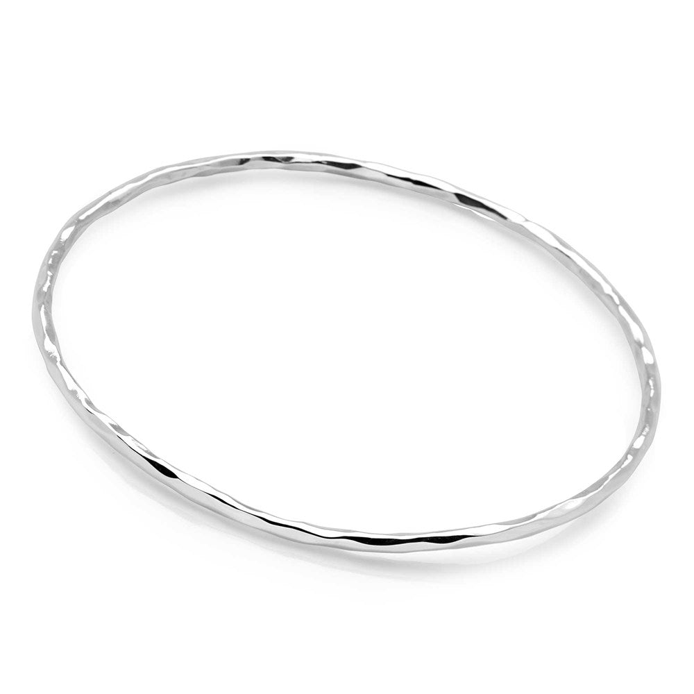 Shimmer Silver Bangle (BGL8291)