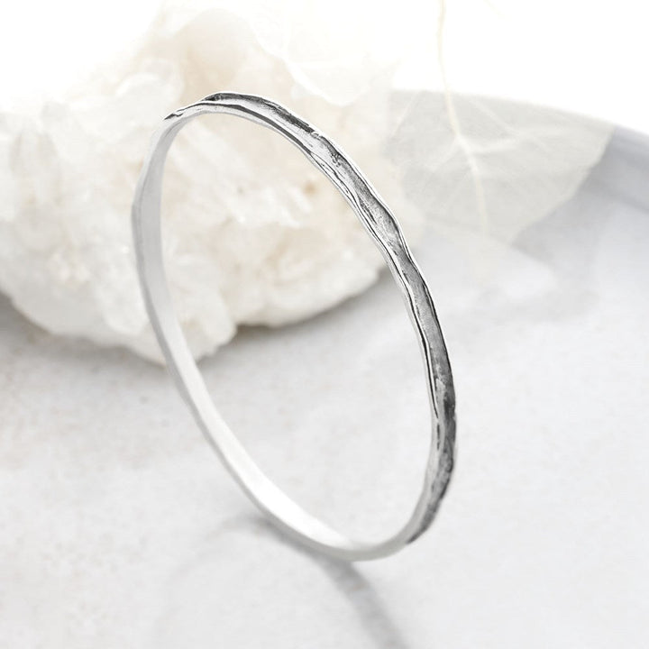 Silver River Stacking Bangle (BGL8311)