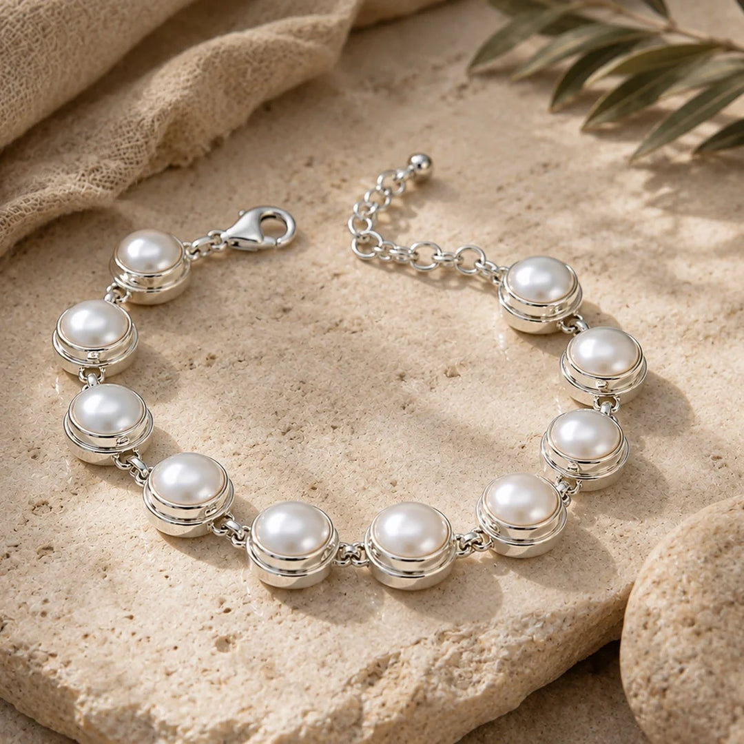 Biwa Pearl Bracelet