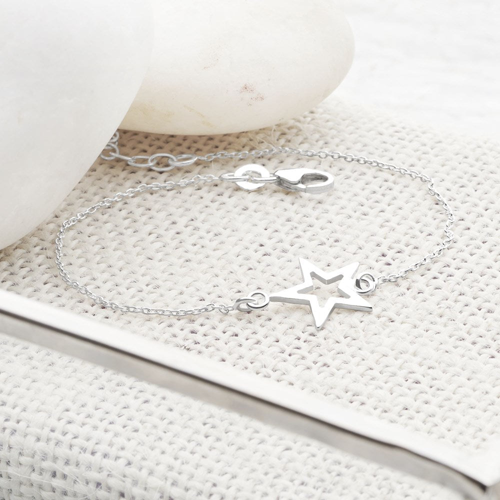 Silver Star Bracelet (BRC10451)