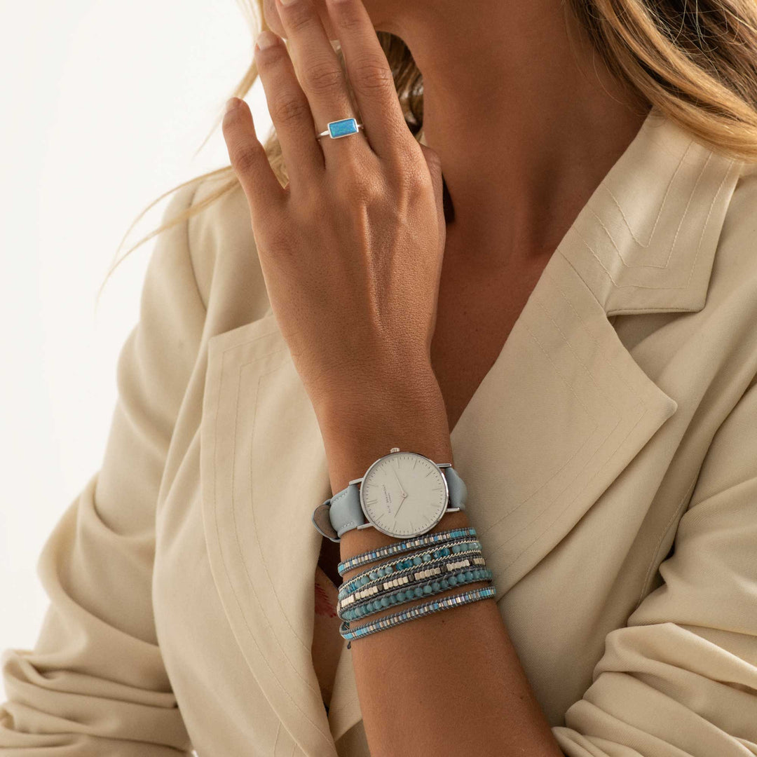 Blue Ocean Wrap Bracelet (BRC12831)