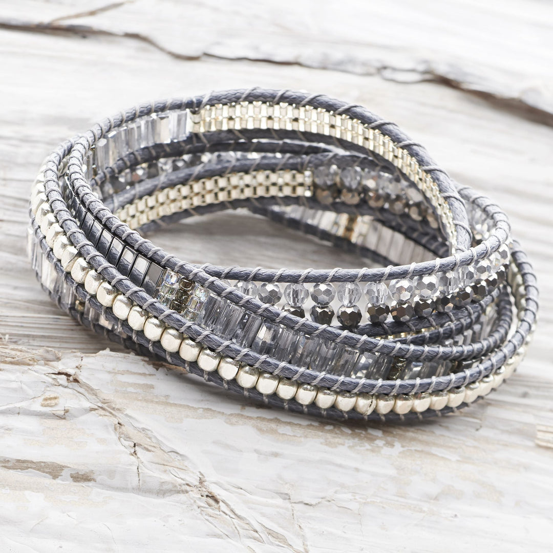 Misty Moon Wrap Bracelet (BRC12861)