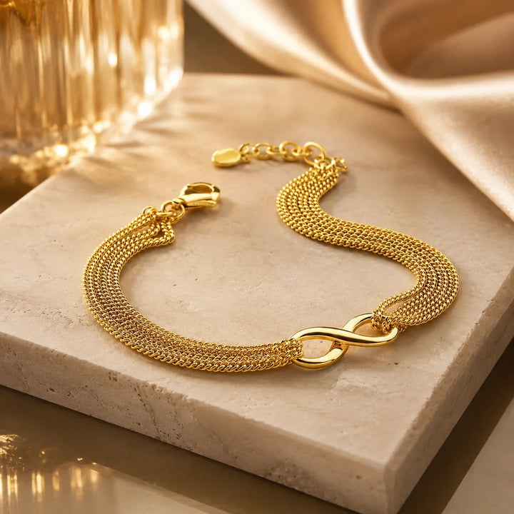 Gold Infinity Bracelet