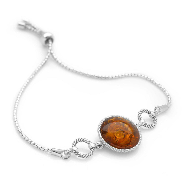 Fiery Amber Pool Bracelet