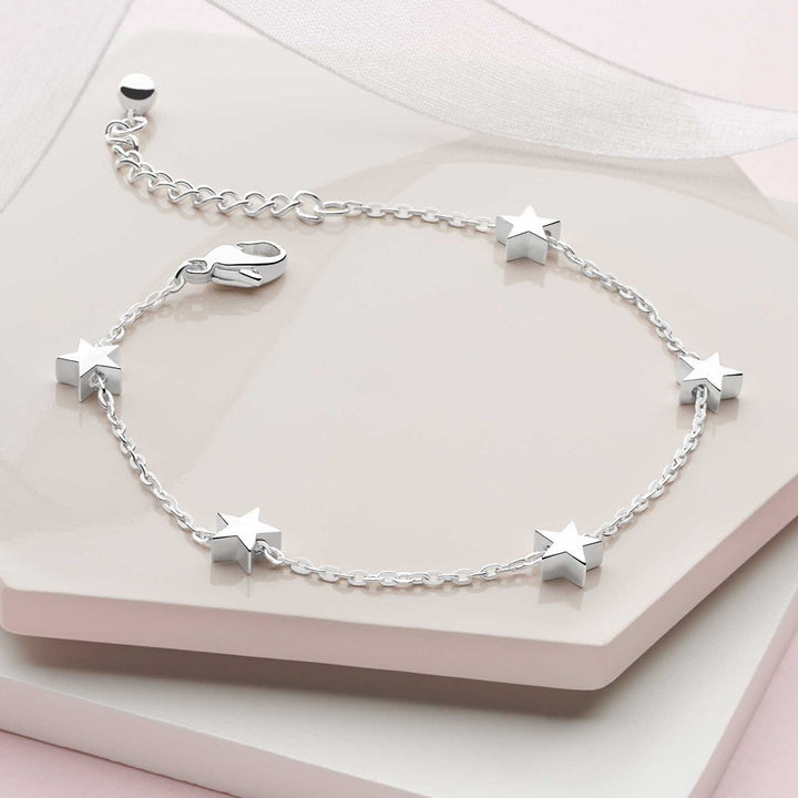 Shooting Stars Silver Bracelet (BRC16081)