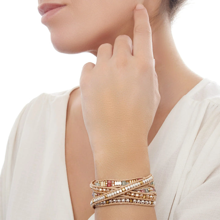 Tuscan Sunset Wrap Bracelet