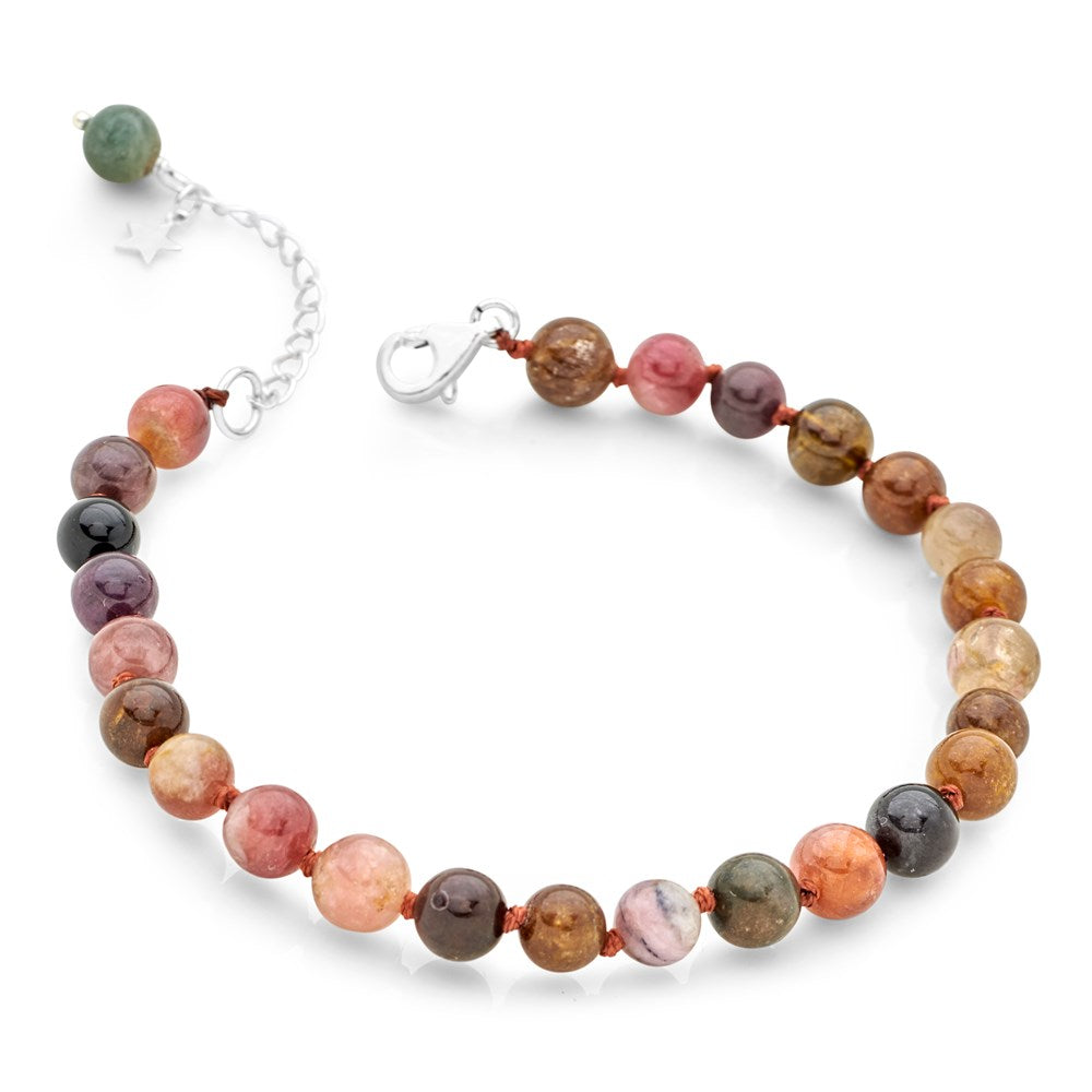 Tourmaline Bead Bracelet (BRC16881)