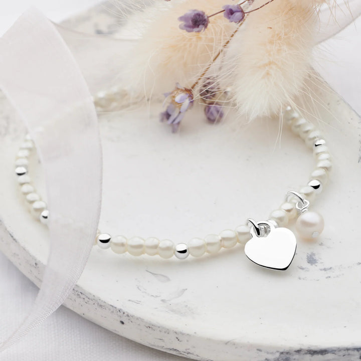 La Pearl Charm Bracelet